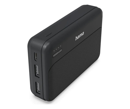 Powerbank Hama POWER PACK POCKET 10 10000 mAh 2X USB-A ANTRACYT